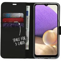 Accezz Étui de télephone Wallet Samsung Galaxy A32 (5G) - Noir