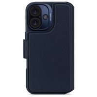 Decoded Portefeuille détachable 2 en 1 en cuir MagSafe Apple iPhone 16 - Navy