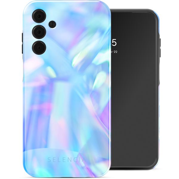 Selencia Coque arrière Vivid Tough Samsung Galaxy A15 - Holographic Blue Dream