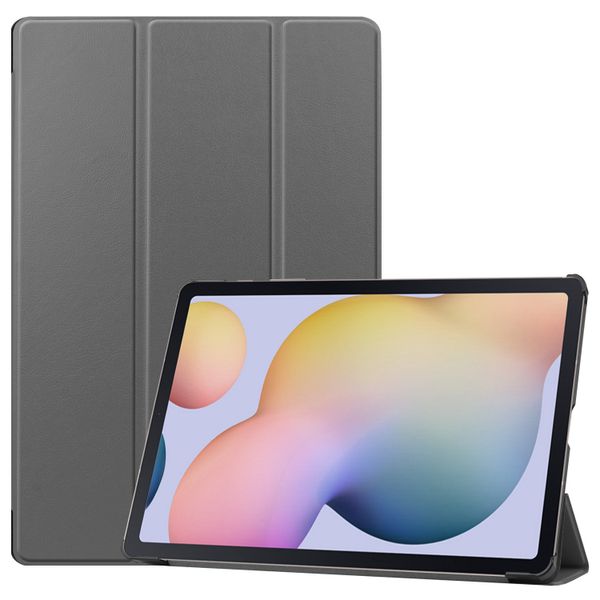 imoshion Coque tablette Trifold Samsung Galaxy Tab S8 Plus / S7 Plus / S7 FE 5G - Gris