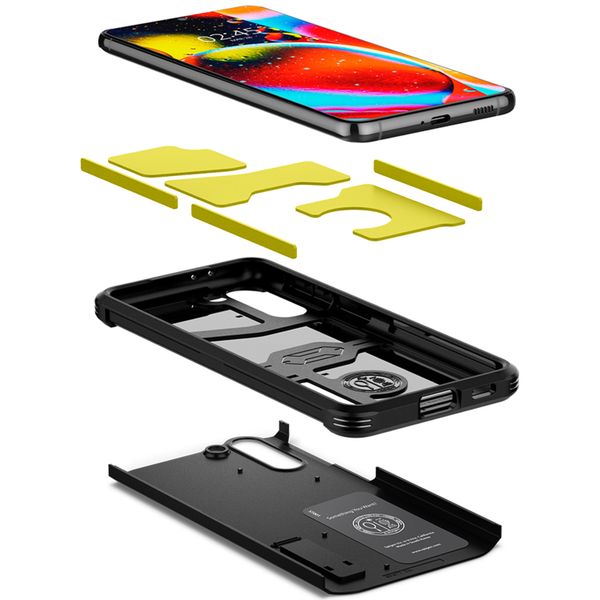 Spigen Coque Tough Armor Samsung Galaxy S21 Plus - Noir