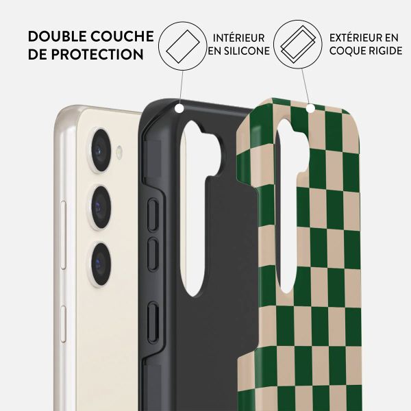 Burga Coque arrière Tough Samsung Galaxy S23 - Ivy League