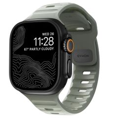 Nomad Bracelet Sport FKM Apple Watch Series 1 t/m 9 / SE (38/40/41 mm) | Series 10 / 11 (42 mm) - Coastal Rock