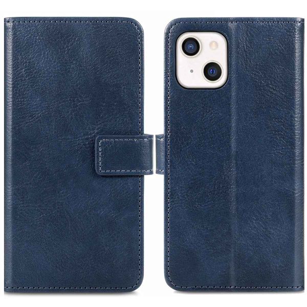 imoshion Étui de téléphone portefeuille Luxe iPhone 13 Mini - bleu foncé