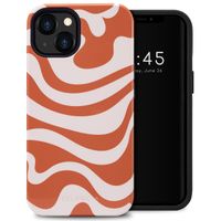 Selencia Coque arrière Vivid Tough iPhone 13 - Dream Swirl Orange