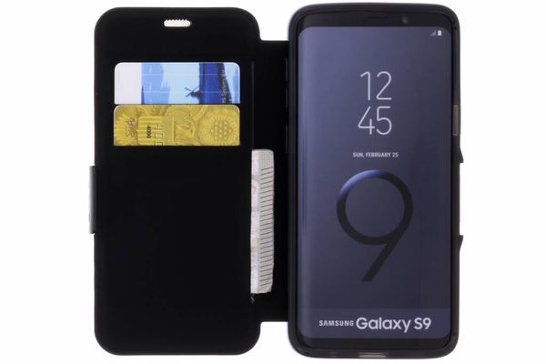 ZAGG Étui de téléphone portefeuille Oxford Galaxy S9 - Noir