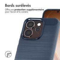 imoshion Coque Brushed Oppo Reno15 Pro (5G) - Bleu foncé