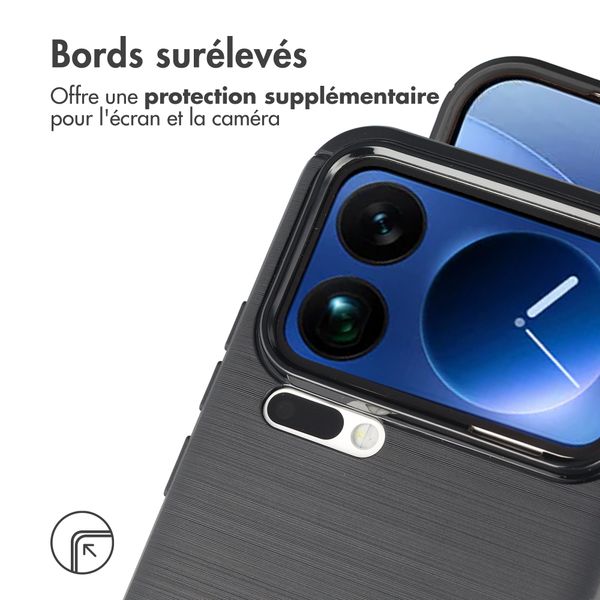 imoshion Coque Brushed Xiaomi 17 Pro Max - Noir