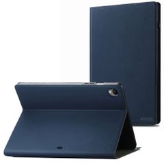 Accezz Coque tablette Classic Samsung Galaxy Tab S11 - Bleu foncé