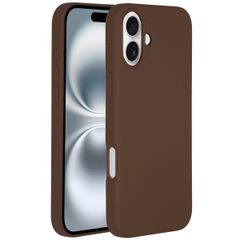Accezz Coque Liquid Silicone avec MagSafe Apple iPhone 16 Plus - New Tea Brown