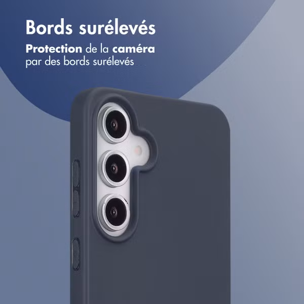 imoshion Coque Couleur Samsung Galaxy S24 FE - Bleu foncé