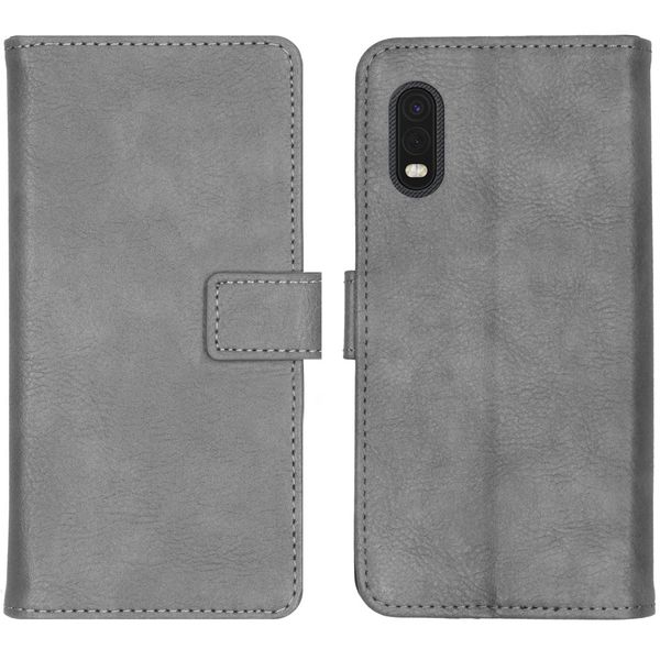 imoshion Étui de téléphone portefeuille Luxe Samsung Galaxy Xcover Pro - Gris