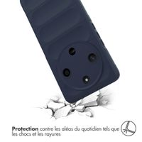 imoshion EasyGrip Backcover Honor Magic 6 Lite - Bleu foncé