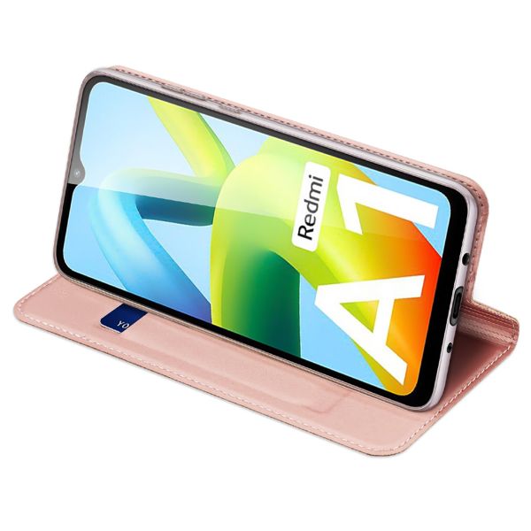 Dux Ducis Étui de téléphone Slim Xiaomi Redmi A1 / A2 - Rose Dorée