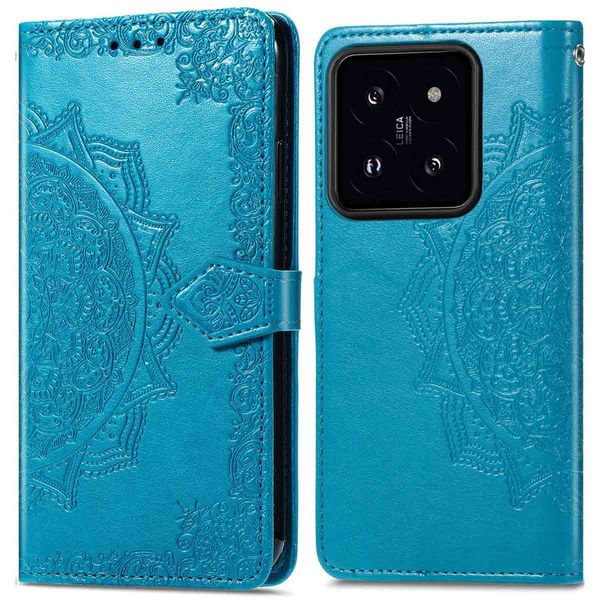 imoshion Etui de téléphone portefeuille Xiaomi 14 - Turquoise