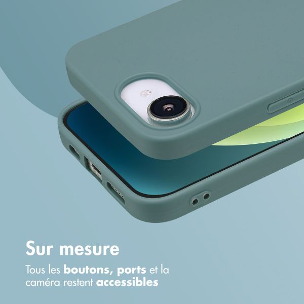 imoshion Coque Couleur Apple iPhone 16e - Pine Green