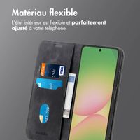 imoshion Étui de téléphone portefeuille Slim Samsung Galaxy A36 - Noir