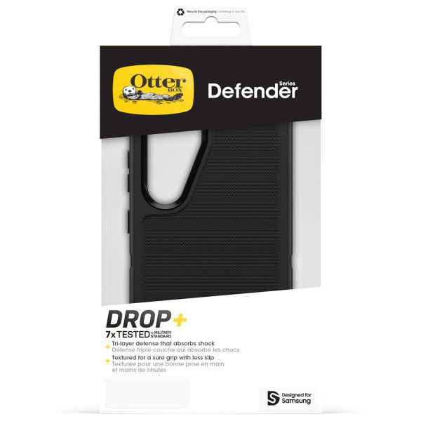 OtterBox Defender Rugged Backcover Samsung Galaxy S25 - Noir