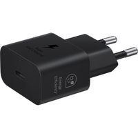 Samsung ﻿Original 25W Efficiency Adapter avec câble USB-C vers USB-C - 1 mètre - Noir