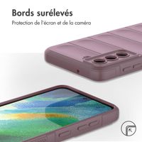 imoshion Coque arrière EasyGrip Samsung Galaxy S21 FE - Violet