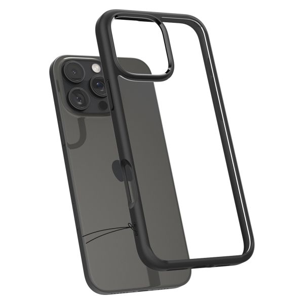 Spigen Coque Ultra Hybrid iPhone 16 Pro - Matte Black