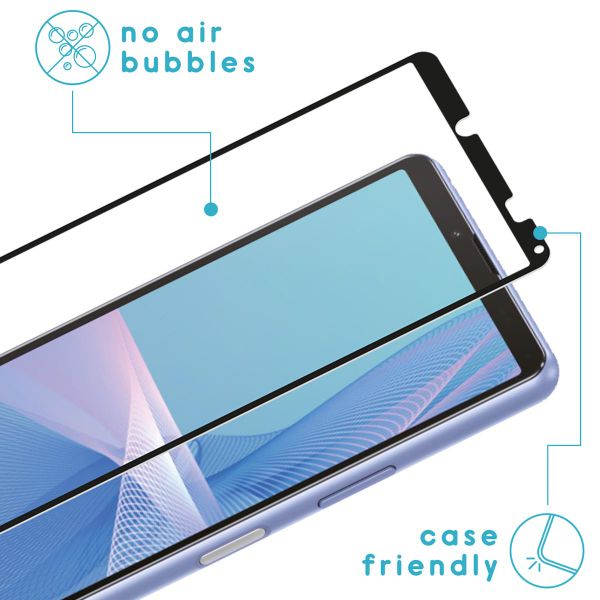 imoshion Protection d'écran en verre trempé 2 pack Sony Xperia 10 III