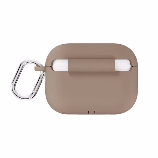 Holdit Coque Solid Silicone Apple AirPods Pro 3 - Mocha Brown