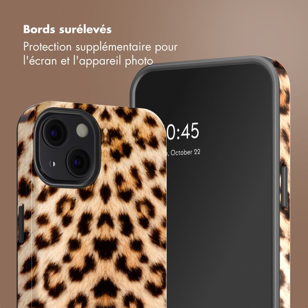 Selencia Coque arrière Vivid Apple iPhone 13 - Wild Leo