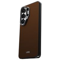 UAG Fibr Armr Coque Arrière avec Anneau Magnétique Samsung Galaxy S26 Ultra - Orange / Charcoal