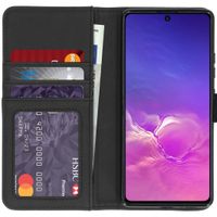 imoshion Étui de téléphone portefeuille Luxe Samsung Galaxy S10 Lite - Rouge