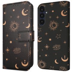 imoshion Étui de télephone portefeuille Design Samsung Galaxy A25 (5G) - Sky Black