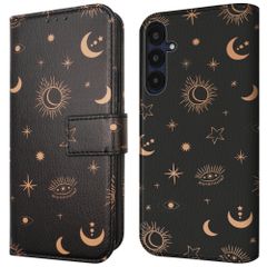 imoshion Étui de téléphone portefeuille Design Samsung Galaxy A25 (5G) - Sky Black