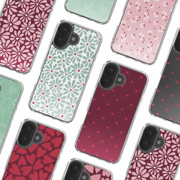 imoshion Coque Design Apple iPhone 17 - Bloom Love Sage Green