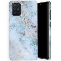 Selencia Coque Maya Fashion Samsung Galaxy A71 - Marble Blue