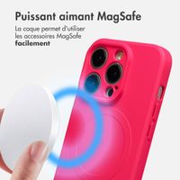 imoshion Coque Couleur avec MagSafe Apple iPhone 14 Pro - Neon Pink