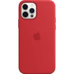 Apple Coque en silicone MagSafe iPhone 12 (Pro) - Red