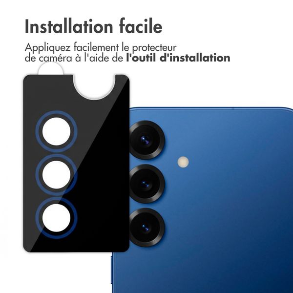 imoshion Lot de 2 protections d'objectif de caméra Samsung Galaxy S25 Plus - Navy