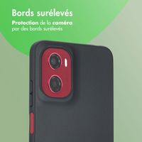 imoshion Coque Couleur Motorola Moto G05 / E15 - Noir