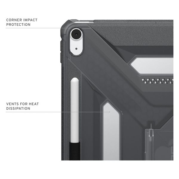 UAG Coque tablette Scout Apple iPad Air 13 pouces (2026) M4 / (2025) M3 / (2024) M2 - Ash