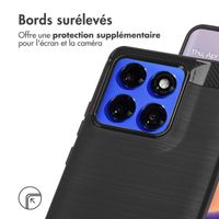 imoshion Coque Brushed Motorola Edge 60 Pro - Noir