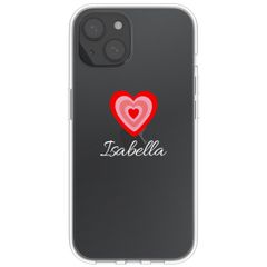 Coque avec votre propre photo et/ou texte Apple iPhone 15 - Hartje