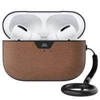 Mous Coque de protection en cuir AirPods Pro - Brun