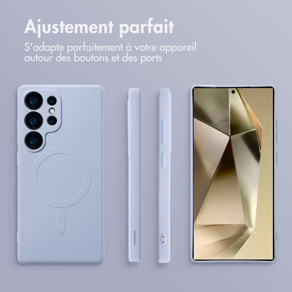 imoshion Coque Couleur avec MagSafe Samsung Galaxy S25 Ultra - Lila
