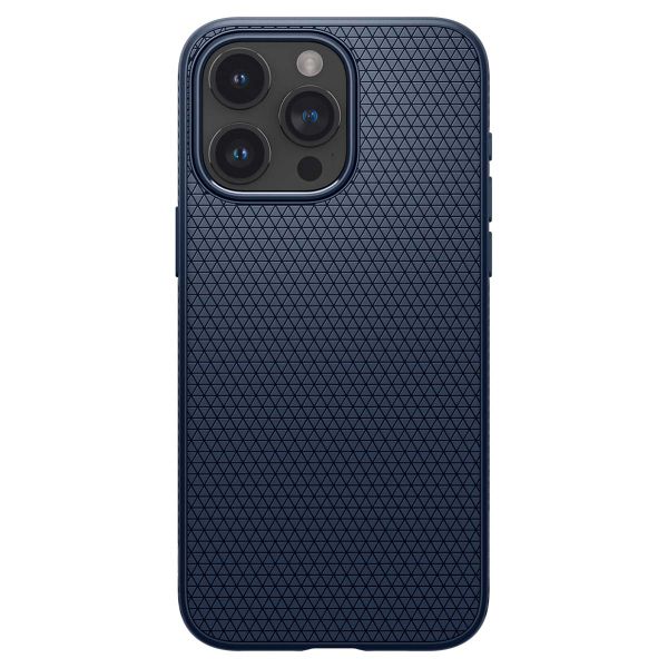 Spigen Coque Liquid Air iPhone 15 Pro Max - Navy Blue