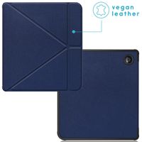 imoshion Étui de liseuse portefeuille Pliable Kobo Sage / Tolino Epos 3 - Bleu foncé