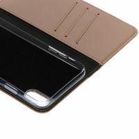 Selencia Étui de téléphone en cuir véritable iPhone Xr