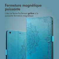 imoshion Coque tablette Apple iPad 6 (2018) 9.7 pouces / iPad 5 (2017) 9.7 pouces / Air 2 (2014)/Air 1 (2013) - Turquoise