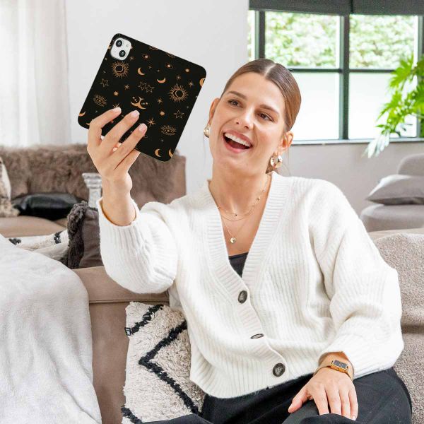 imoshion Étui de télephone portefeuille Design Samsung Galaxy A25 (5G) - Sky Black