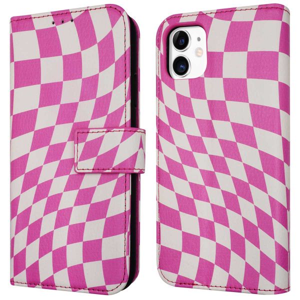 imoshion Étui de télephone portefeuille Design Apple iPhone 11 - Retro Pink