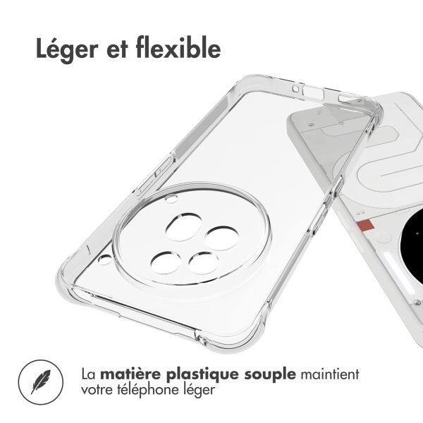 imoshion Shockproof Case Nothing Phone (3a) Pro - Transparent